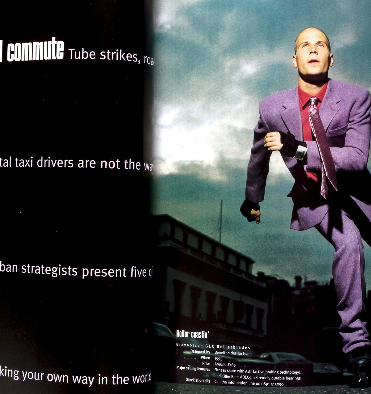 GUCCI Juergen Teller  TYLER BRULE Wallpaper magazine ISSUE NO. 1 September 1996