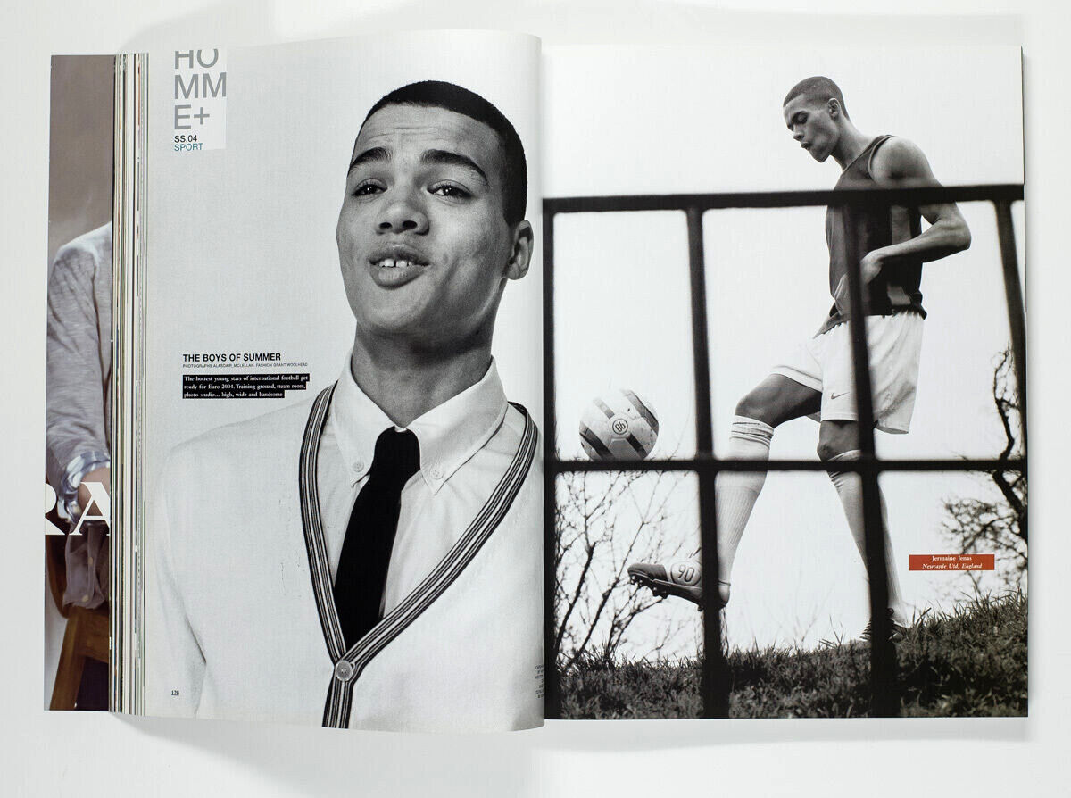Luke Smalley MARIO LEKKAS Ambrose Olsen HELMUT LANG Arena Homme Plus + MAGAZINE