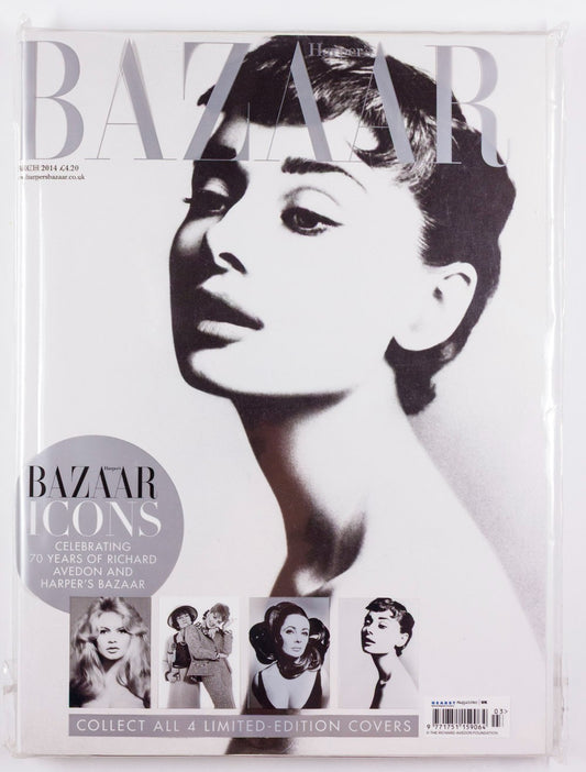 Audrey Hepburn AVEDON Kurkova HARPERS March 2014 Rosie Huntington Whiteley SOFIA