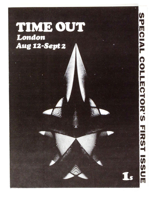 1st issue TIME OUT LONDON Alexei Sayle MARC BOLAN David Bowie 1968-1988 magazine