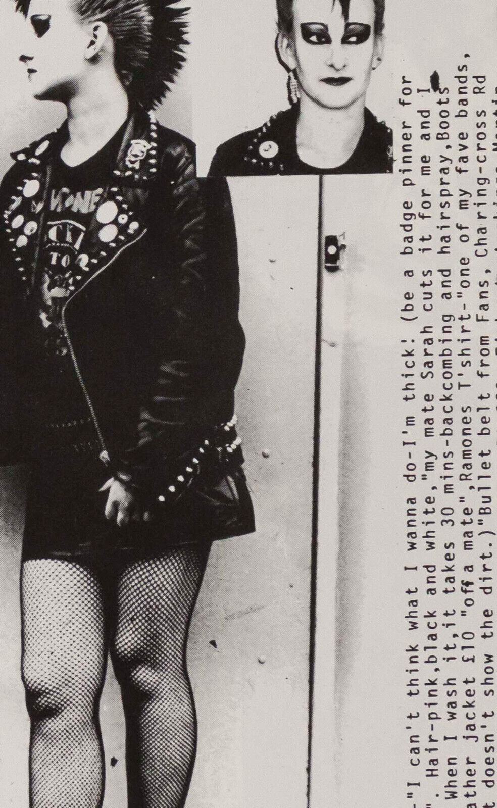 BOY GEORGE Spandau Ballet PUNK Pamela Rooke FASHION Stephen Jones i-D MAGAZINE 2