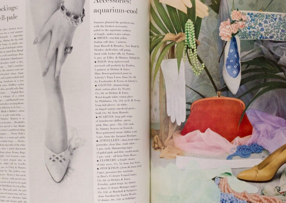 CAITLIN THOMAS Deakin MIKE TODD Givenchy costume jewellery MAUREEN SWANSON Vogue