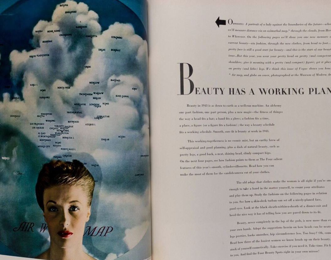 Susann Shaw DUKE ELLINGTON Clark Gable VOGUE November 1943 Maternity DALI Jazz