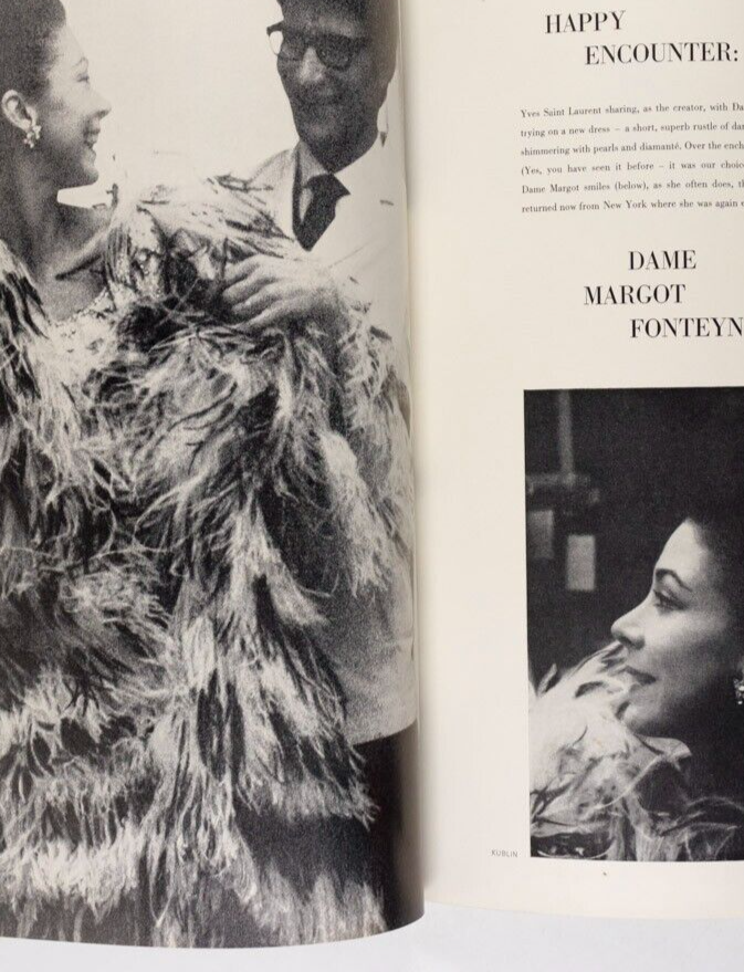 Jill Kennington FONTEYN Antoinette Sibley PRINCESS AGA KHAN Harpers UK July 1965