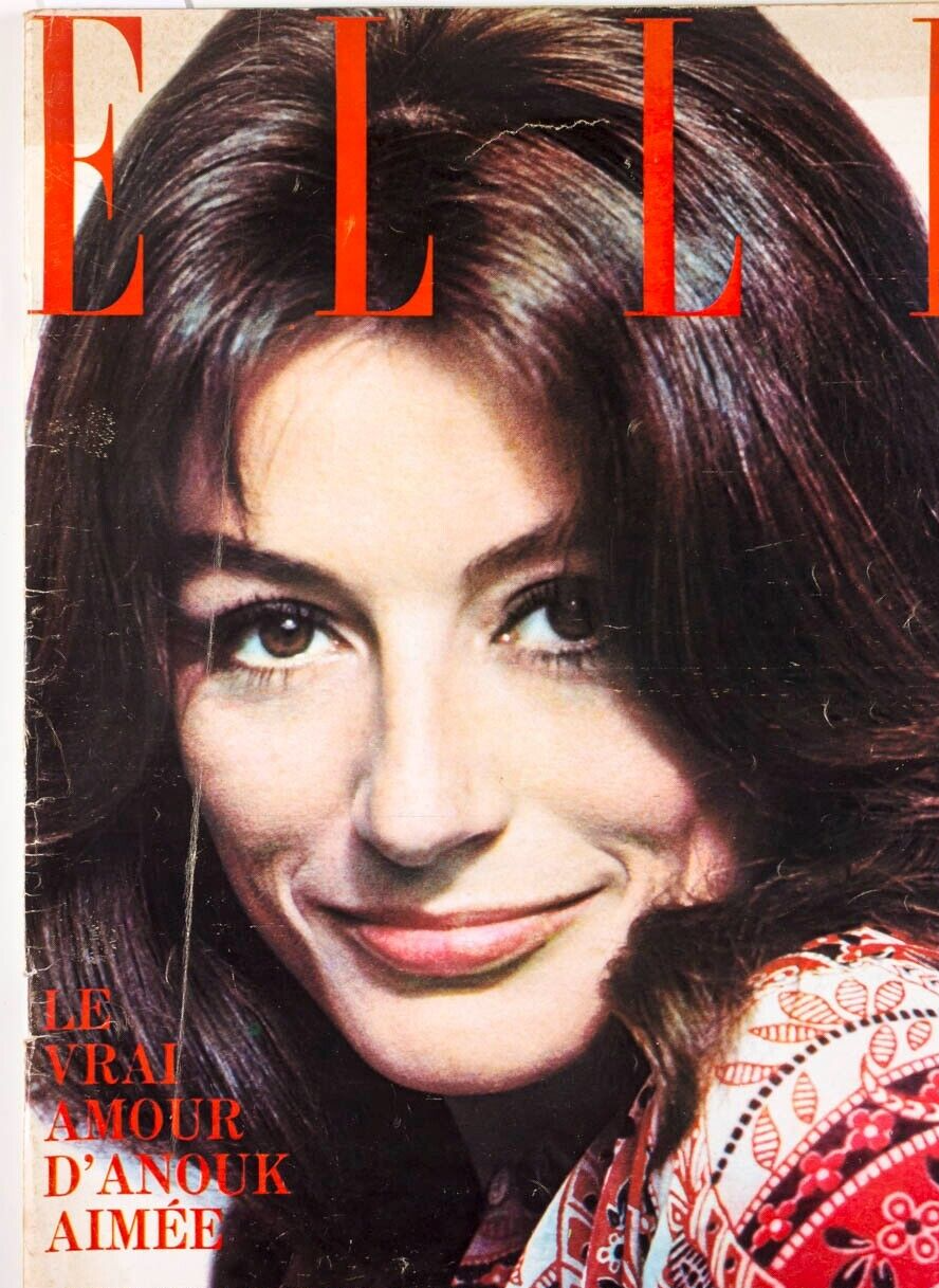 Anouk Aimee PIERRE BAROUH Bardot USSR St Tropez SACHA Michel Legrand FRENCH ELLE