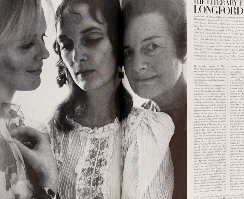 MAUDIE JAMES Guy Bourdin PATTIE Jenny BOYD Marimekko LINDA THORSON Rolex VOGUE