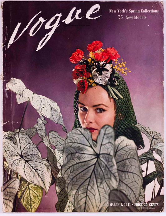 New York Spring Collections JOHN HAY WHITNEY Vogue magazine MARCH 1941 Argentina
