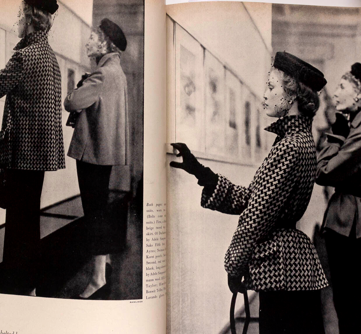 JEAN PATCHETT George Barbara Bush FELIKS TOPOLSKI Vogue US August 1948 Horst RBW