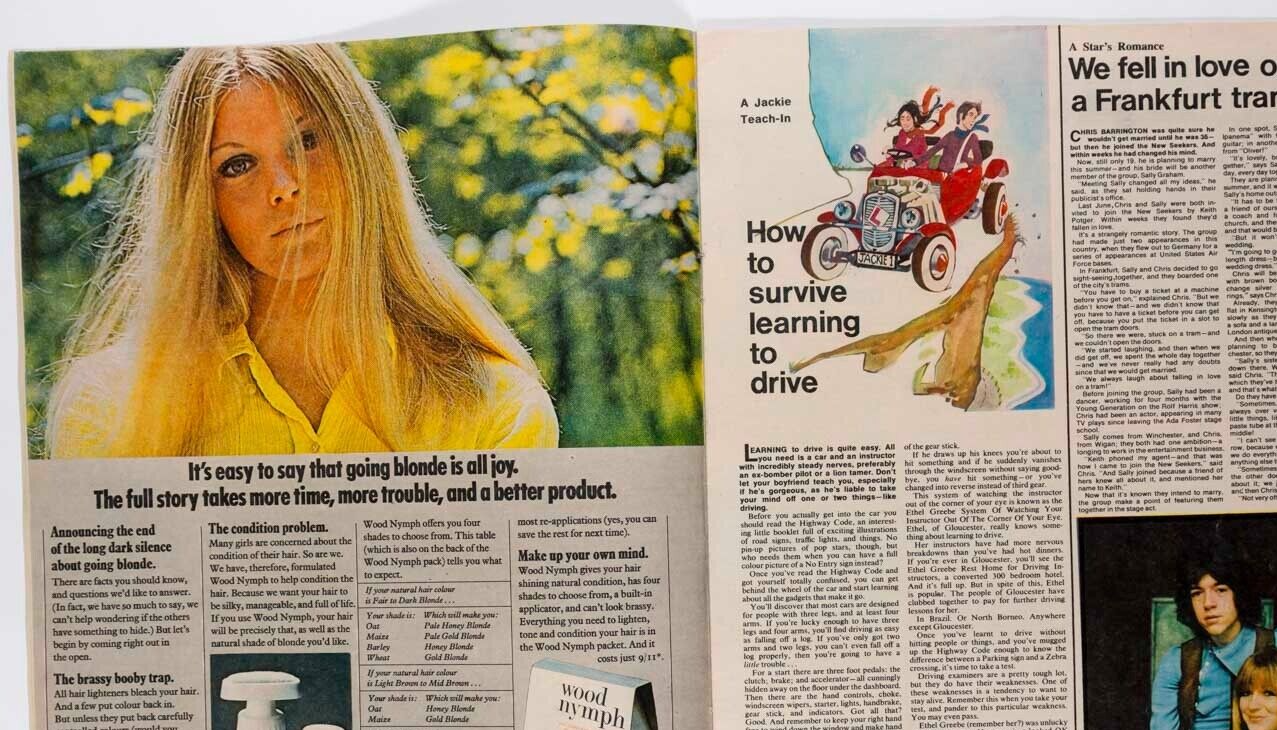 Olivia Newton-John TOOMORROW Barry Ryan JUDAS JUMP New Seekers JACKIE magazine