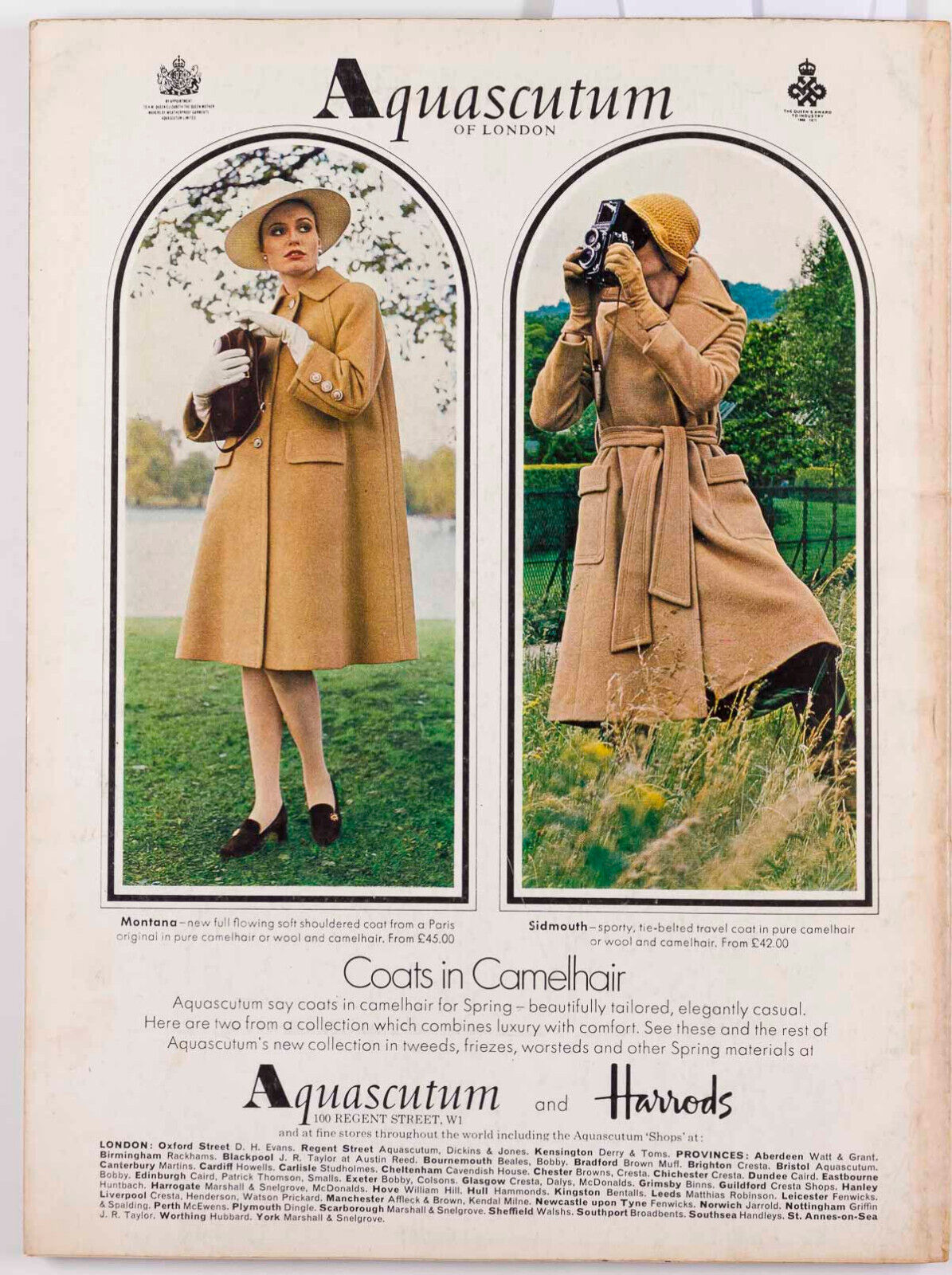 ANJELICA HUSTON Nemone Lethbridge PARIS Yellow ALEX CHATELAIN Harpers & Queen UK