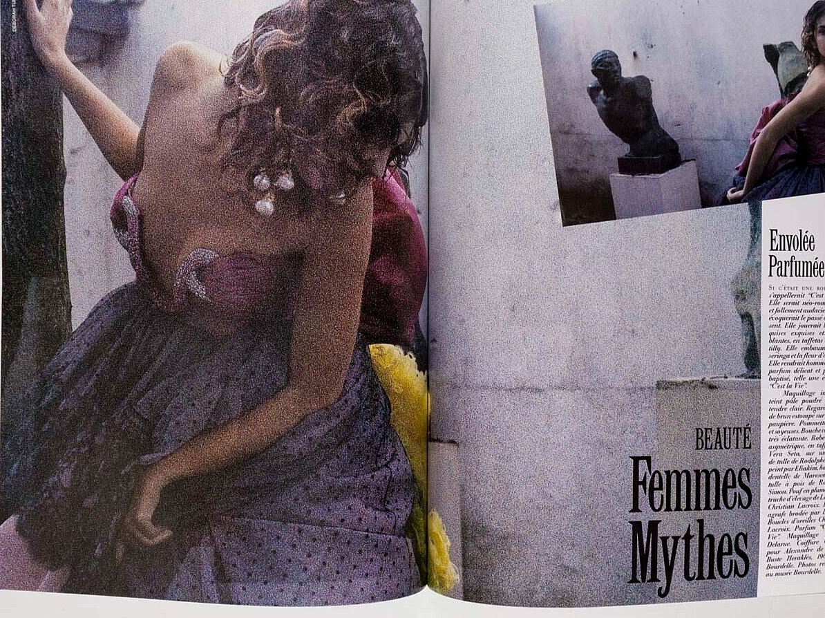 Naomi Campbell YASMEEN GHAURI Schiffer EVANGELISTA Deborah Turbeville YSL Vogue
