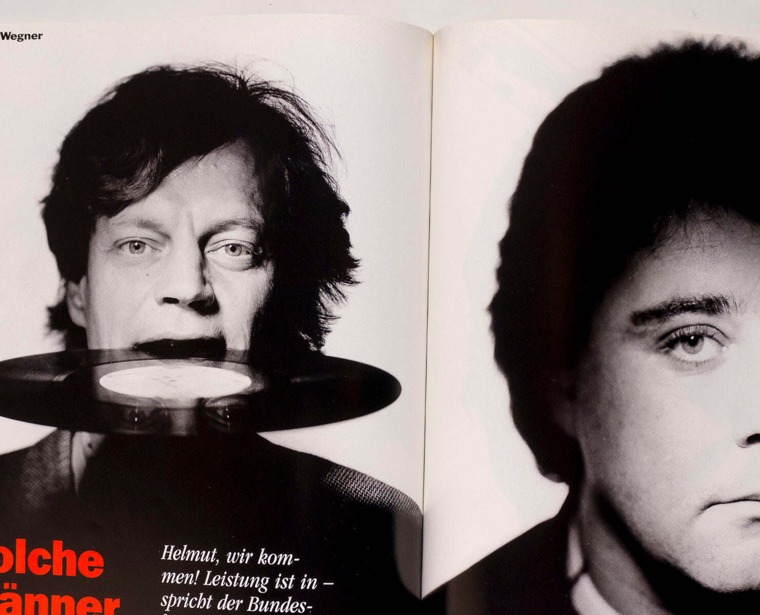 TOM CRUISE Lambert Wilson HERB RITTS Manner Vogue magazine 1987 men DEUTSCH vtg