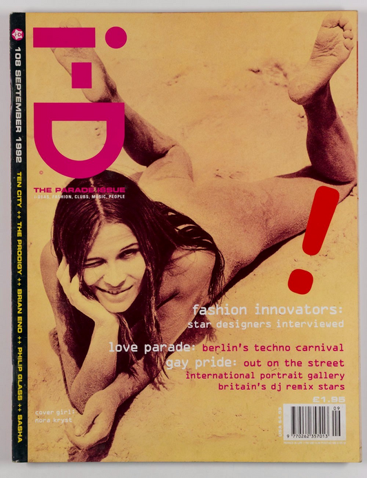 WOLFGANG TILLMANS Craig McDean DEXTER FLETCHER i-D magazine September 1992 HYPER