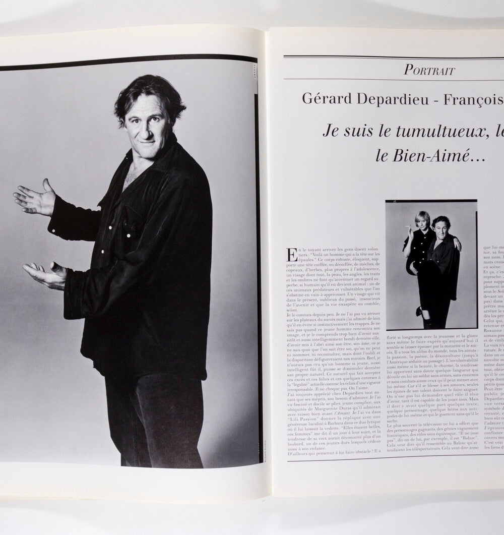 DEPARDIEU Avedon GALLIANO Miles Aldridge CHRISTY TURLINGTON Egoiste magazine 14