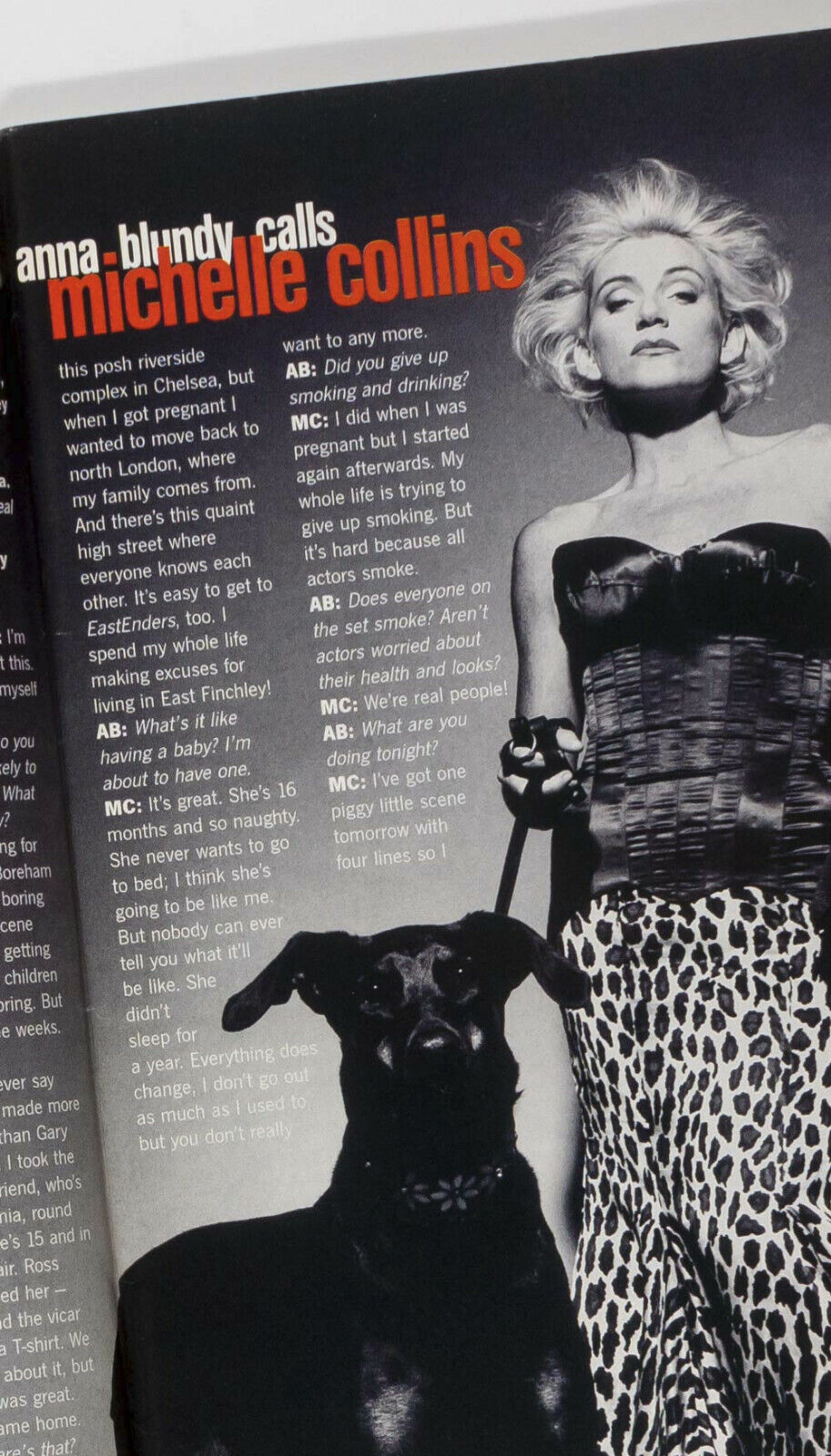 DANIEL DAY LEWIS Eve Arnold MICHELLE COLLINS Dai Rees YMC Sunday Times magazine