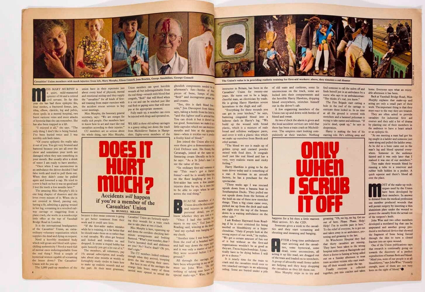 THE BEATLES last photo RINGO STARR Barney Bubbles JANET REGER Mirror magazine UK