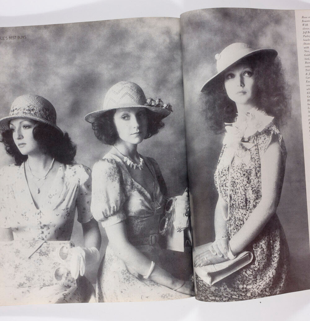 MARIE HELVIN David Bailey ANN SHAUFUSS Rene Gruau RINGO STARR Tonik MEN IN Vogue