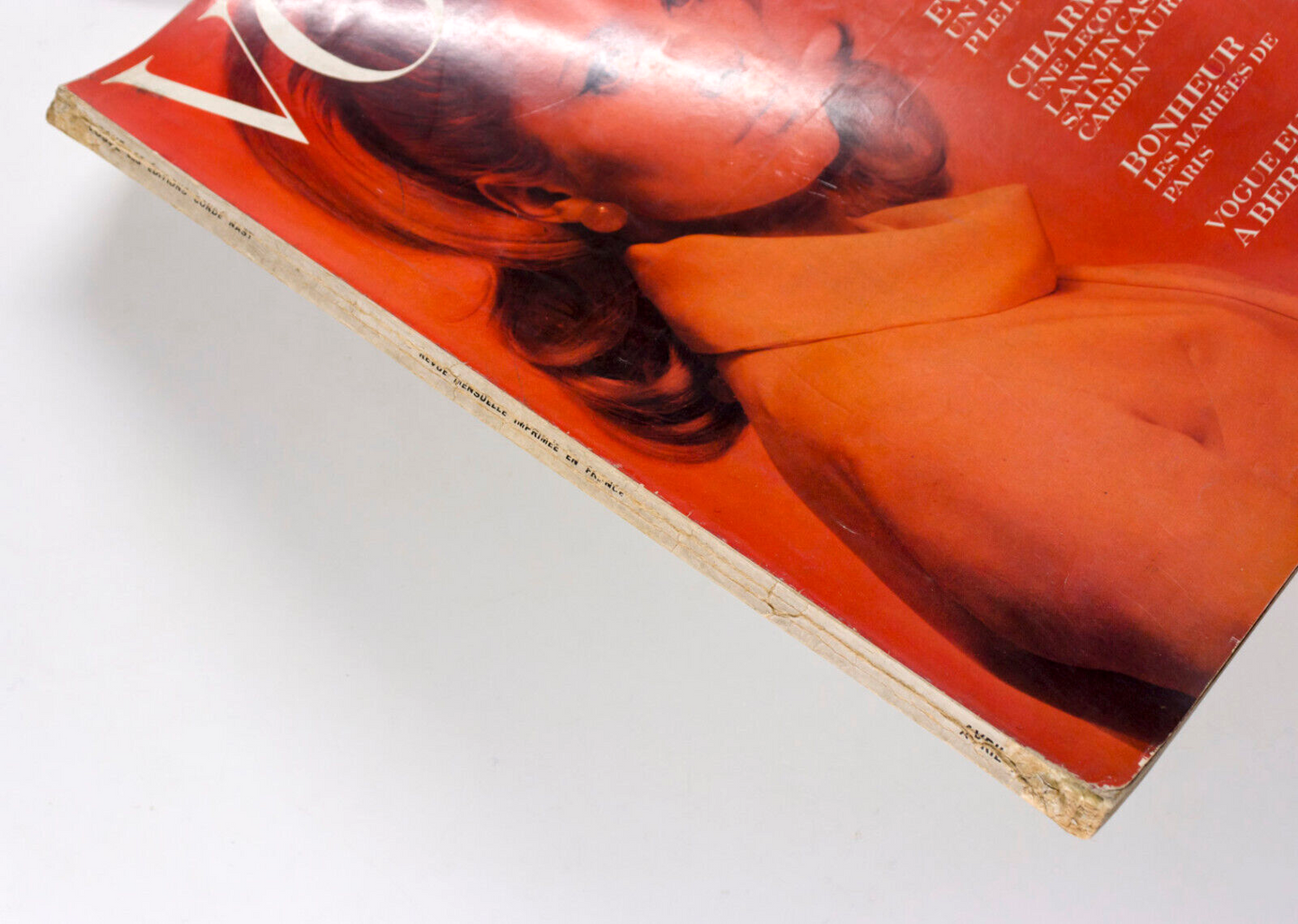 Catherine Deneuve WILLIAM KLEIN Berlin DIOR Jeanloup Sieff BRIDE vtg PARIS VOGUE