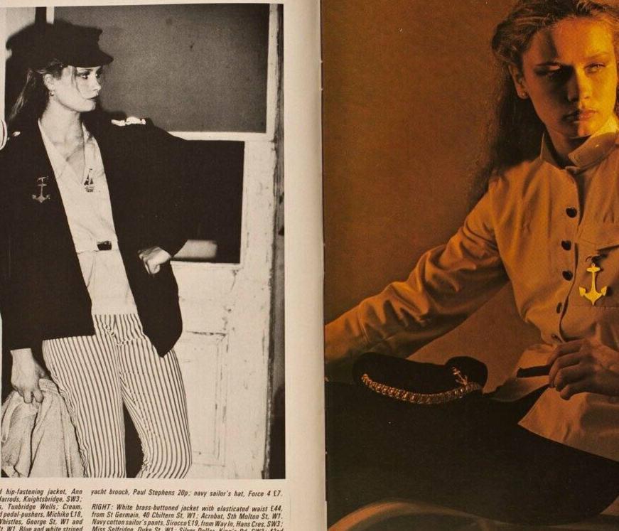 SYLVIA KRISTEL Tina Chow JOHN HURT Honey magazine May 1979 SRI LANKA Soho RITZY