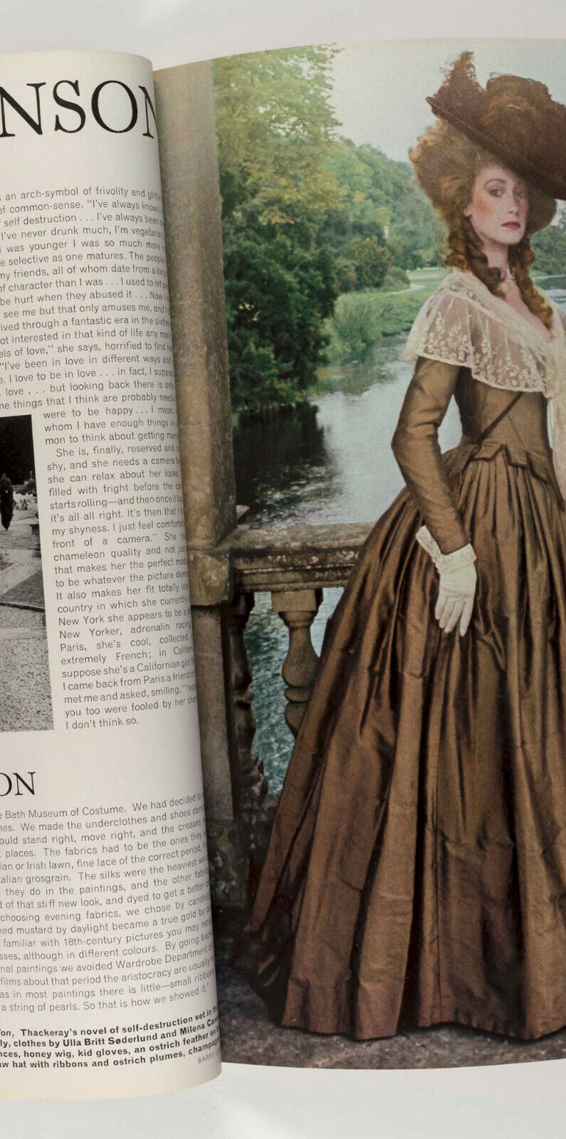JERRY HALL Russia NORMAN PARKINSON Marisa Berenson JEAN MUIR Baku RTW vtg Vogue