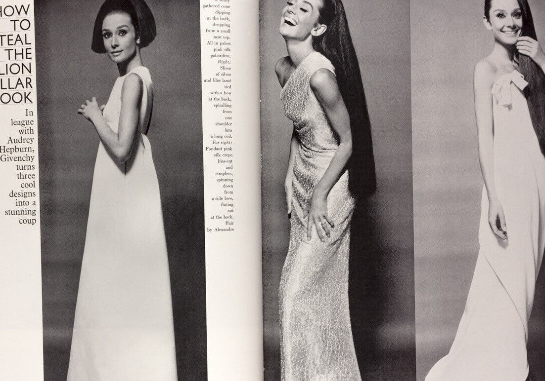 TWIGGY Audrey Hepburn DONYALE LUNA Vogue 1966 HELMUT NEWTON Jubilee GRACE KELLY