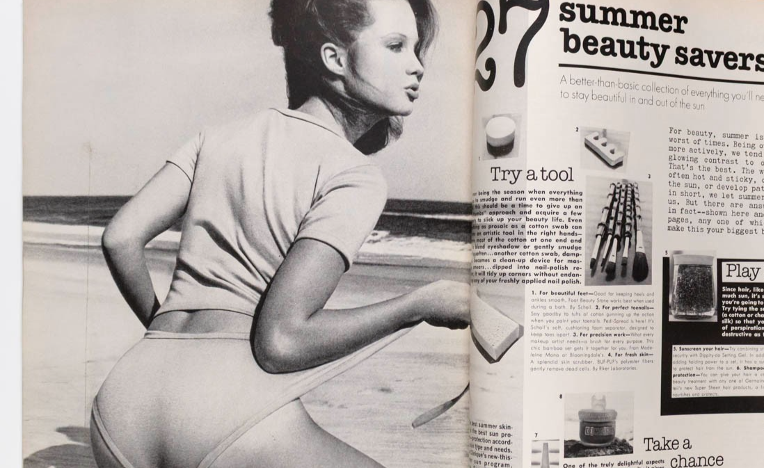 RENE RUSSO Dalila di Lazzaro DEBORAH TURBEVILLE Vogue US July 1975 50th birthday