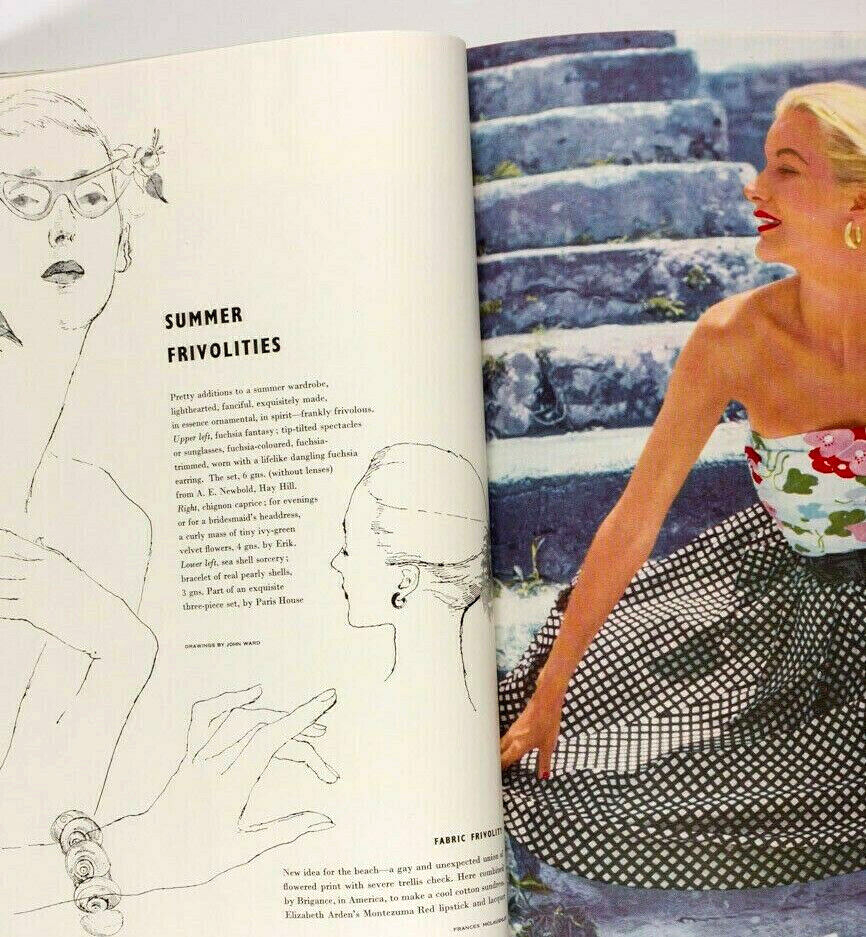 Jean Patchett CLAUDE COFFIN Vivien Leigh LAURENCE OLIVIER Penn BEATON Arts VOGUE