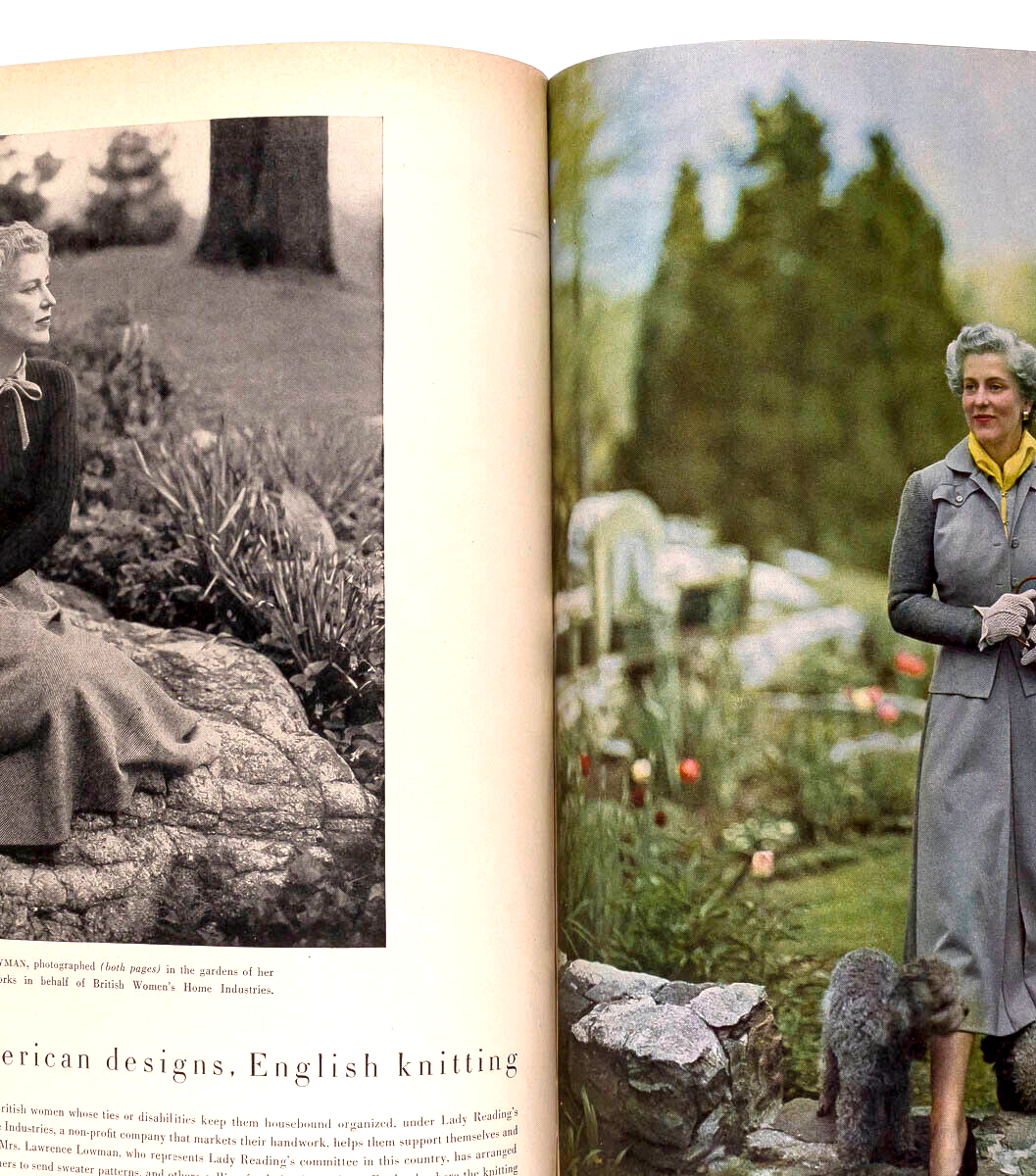 JEAN PATCHETT George Barbara Bush FELIKS TOPOLSKI Vogue US August 1948 Horst RBW