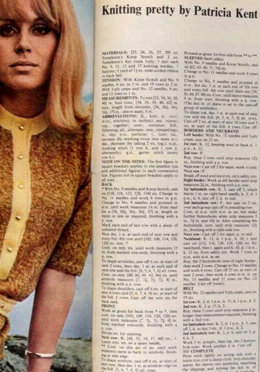 Paul Jones JEAN SHRIMPTON Joanna Lumley SPENCER DAVIS John Goude WM magazine 60s