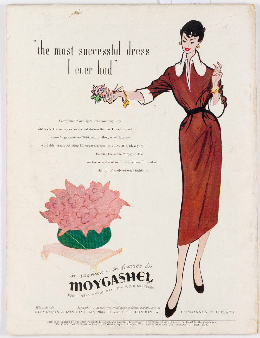 PARIS Original Models FABRIC PORTFOLIO Winter UK VOGUE PATTERN BOOK magazine VTG