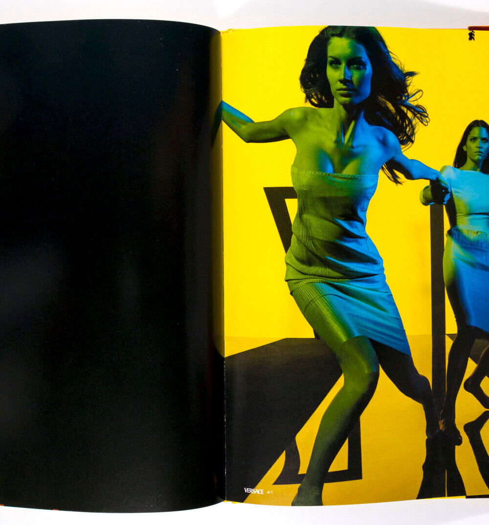 GISELE Malgosia Bela STEVEN MEISEL Frankie Rayder VERSACE lookbook 1999 catalog