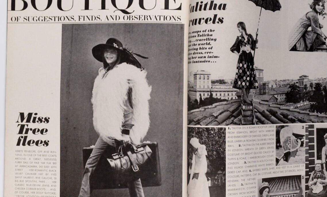 Elizabeth Taylor TALITHA GETTY Avedon VOGUE magazine 1971 April JOE DALLESANDRO