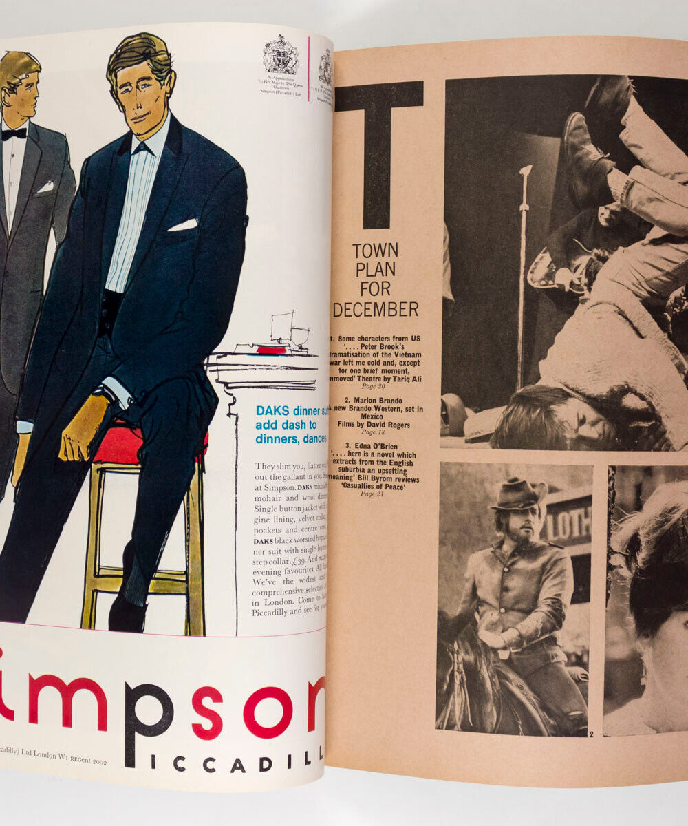 DONYALE LUNA Salvador Dali MICHAEL COOPER Tariq Ali JOSEPH STRICK Town magazine