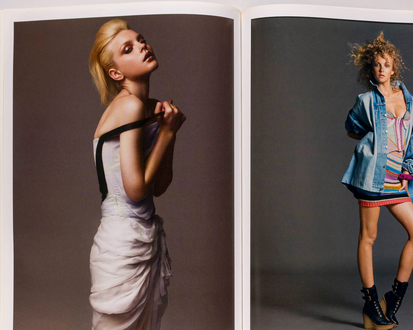Daria Werbowy STELLA TENNANT Caroline Trentini i-D magazine September 2005 Sioux