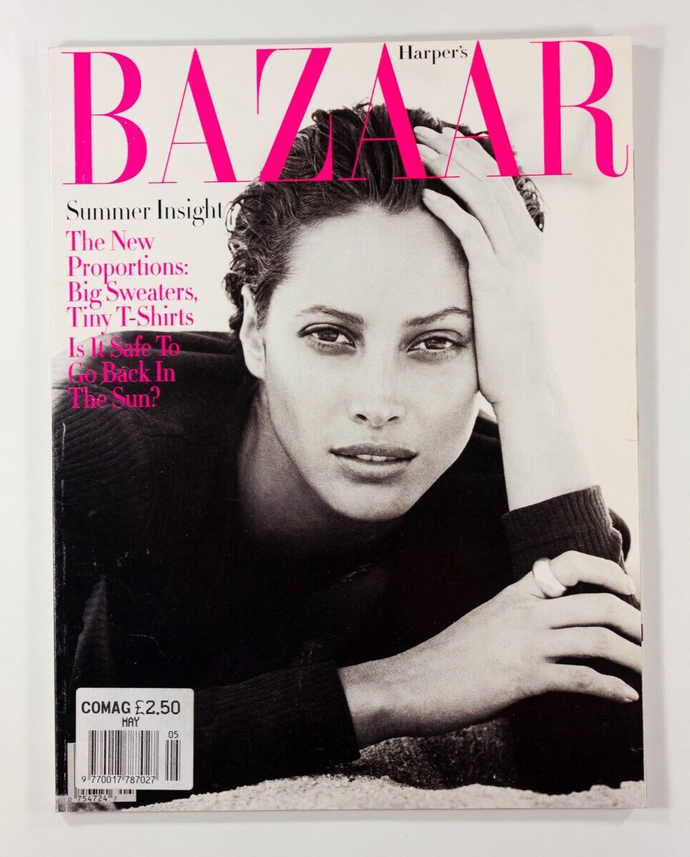 Peter Lindbergh CHRISTY TURLINGTON Anna Nicole Smith SOFIA COPPOLA vtg Harper's