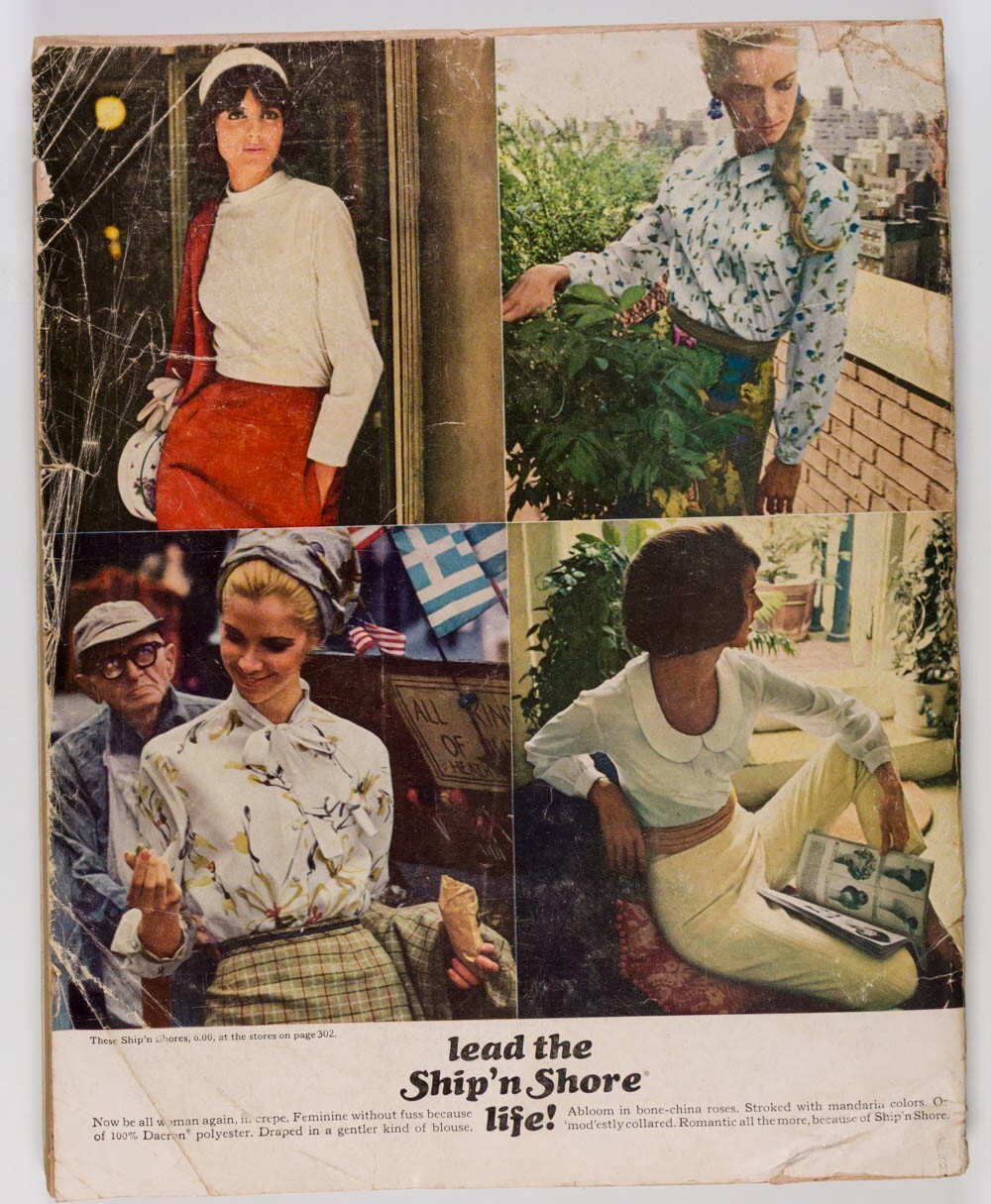 MARISA BERENSON Veruschka PENN Vogue September 1965 Fellini COLLECTIONS Barzini