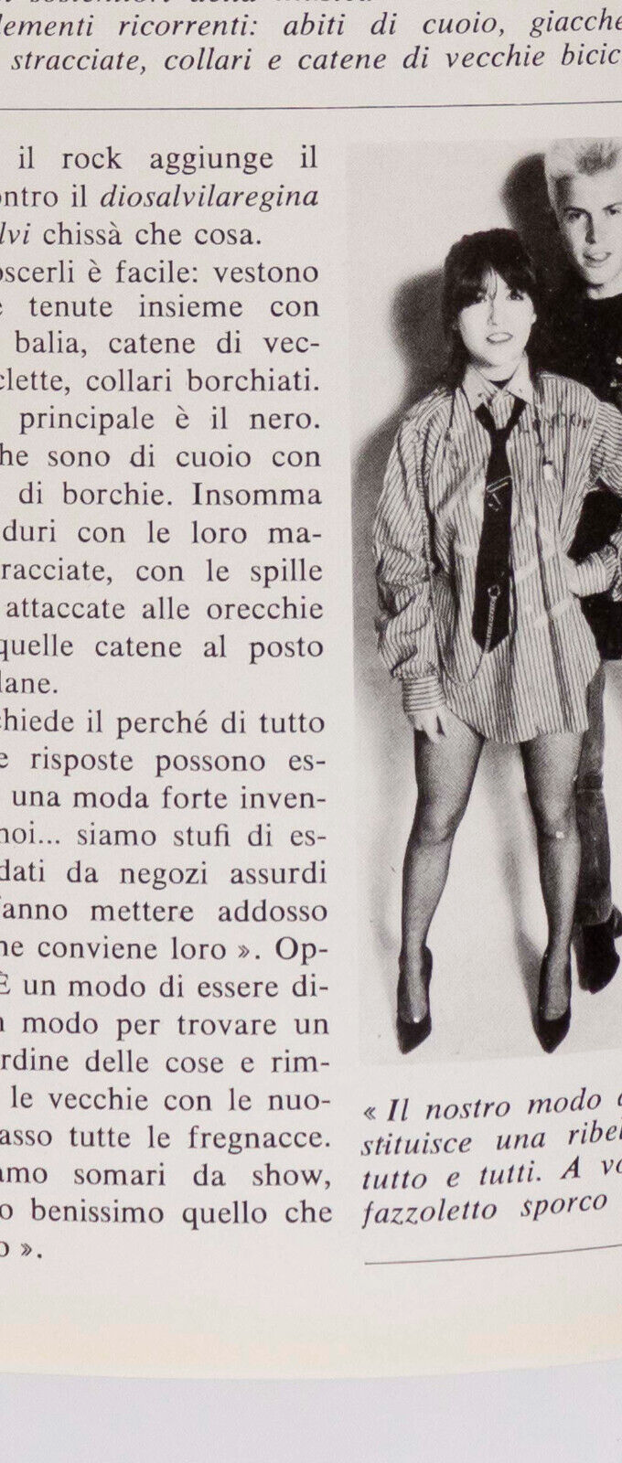 JEFF BRIDGES Punk THE DAMNED Cramps BILLY IDOL Siouxsie VTG Hippie L'UOMO VOGUE