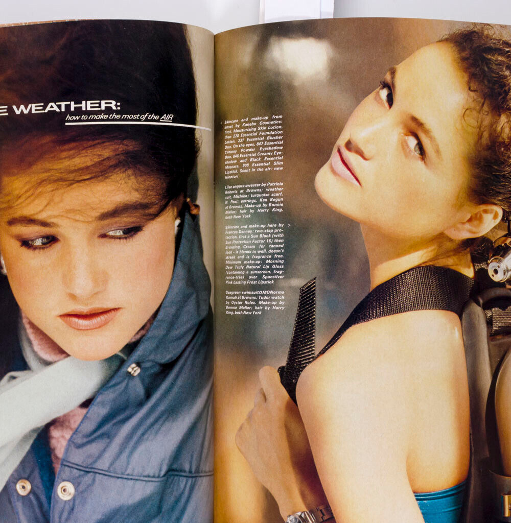 Kim Alexis GIA CARANGI Kelly Emberg LESLEY ANN DOWN Amanda Pays BEAUTY IN VOGUE