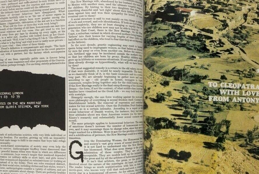 Cyprus SARAH COURAGE John Hedgecoe COSTAS TYMVIOS Dingle Foot QUEEN MAGAZINE vtg