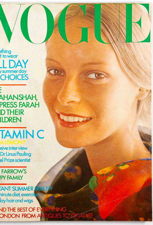 Mona Kristensen MIA FARROW Maudie James KANSAI YAMAMOTO Barry Lategan IRAN Vogue
