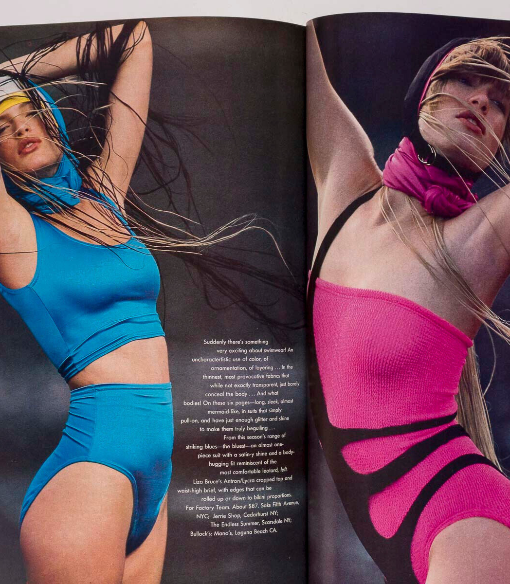 Renee Simonsen JOANNA PACULA Rosemary McGrotha VOGUE Dec 1984 Warhol ISSERMANN