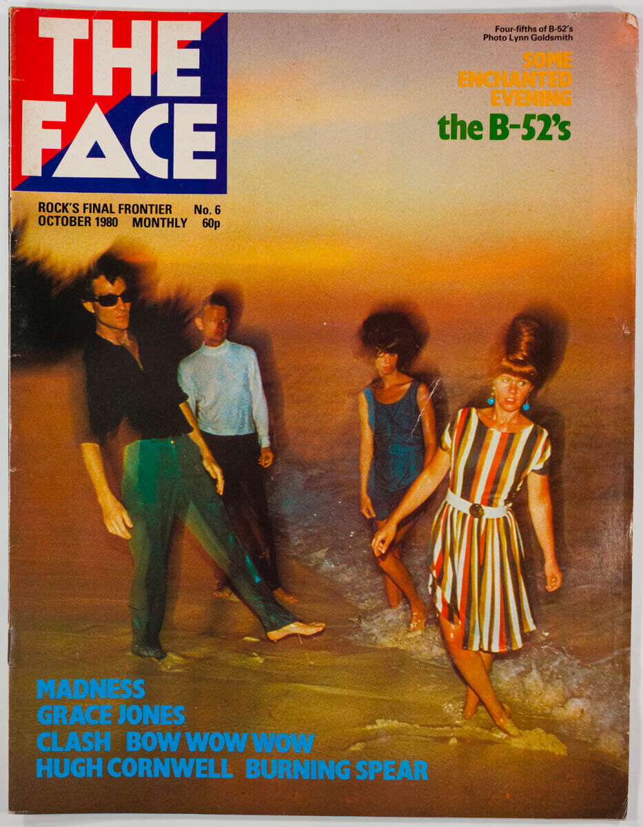 B-52s ROKY ERICKSON Bow Wow CLASH Specials GRACE JONES Madness THE FACE magazine