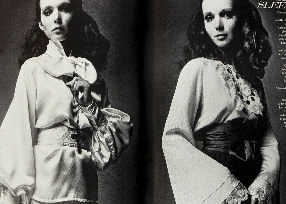 Maud James OSSIE CLARK Natalie Wood NORMAN PARKINSON JeanLoup Sieff VOGUE 1968