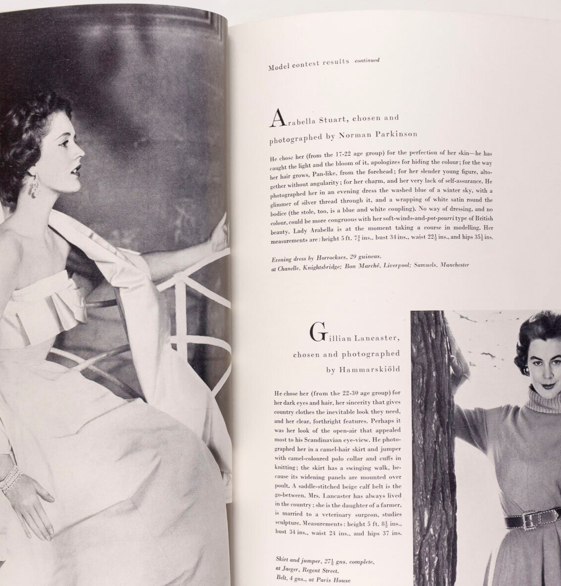 ERWIN BLUMENFELD Grace Kelly JUDY GARLAND Norman Parkinson CARL ERICKSON Vogue