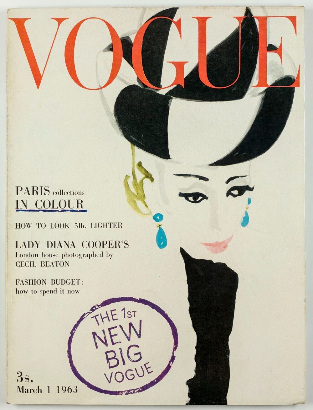 Jean Shrimpton MARY QUANT Diana Cooper GLADYS PERINT Richard Harris ASCHER Vogue