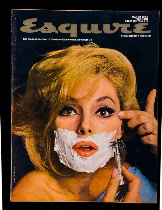 Virna Lisi GEORGE LOIS Carl Fischer ESQUIRE magazine March 1965 American Woman