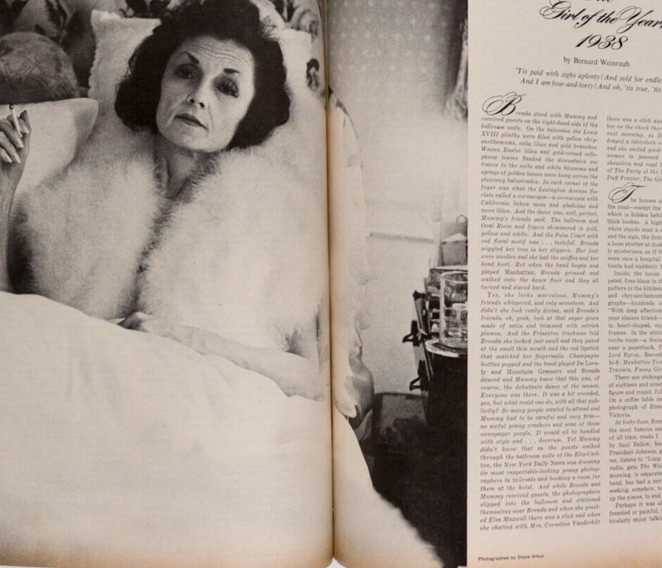 JOE DIMAGGIO Diane Arbus JOHN BULMER Peter Hall & Brook DUANE MICHALS Esquire 66