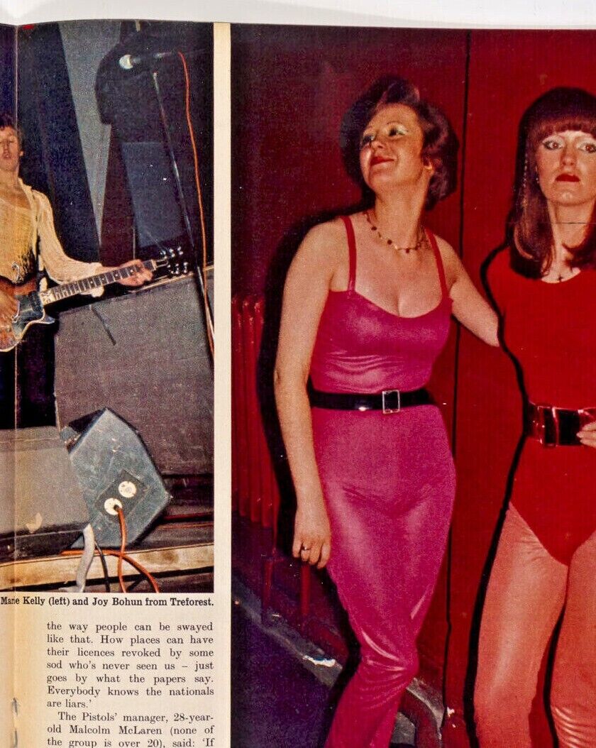 PUNK ROCK Sex Pistols MALCOLM McLAREN Johnny Rotten JOHN LYDON Observer magazine