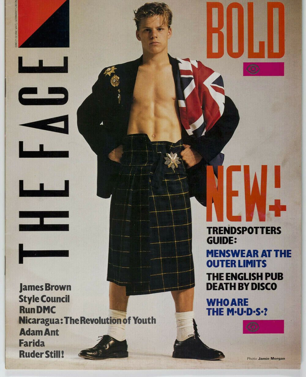NICK KAMEN Alaia ANGELA CARTER Susie Bick JPG Paul Weller CDG The Face magazine