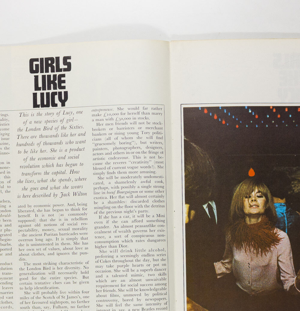 ARTHUR MILLER Charlotte Rampling TWIGGY Susannah York LONDON LIFE magazine 1966